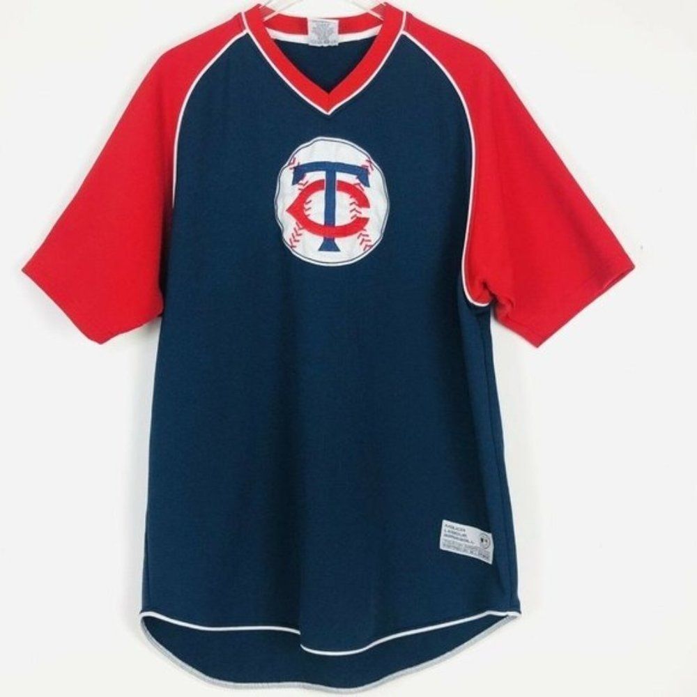 True Fan Vintage Minnesota Twins Blue Patch MLB XL